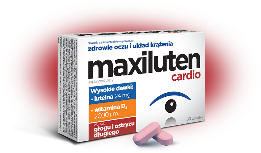 Opakowanie Maxiluten Cardio